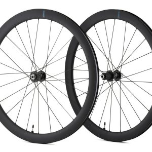 Shimano RS710 C46 Carbon Road Wheelset (Black) (Shimano HG 11/12) (700c) (Centerlock) (Tubeless)