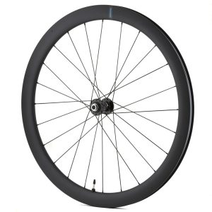 Shimano RS710 C46 Front Wheel (Black) (12 x 100mm) (700c) (Centerlock) (Tubeless)