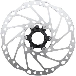 Shimano RT-EM600-M Disc Brake Rotor (Silver) (Centerlock) (w/ Integrated Speed Sensor Magnet) (203mm