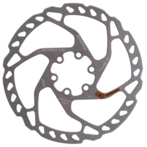 Shimano RT66 Disc Brake Rotor (Silver) (6-Bolt) (160mm)