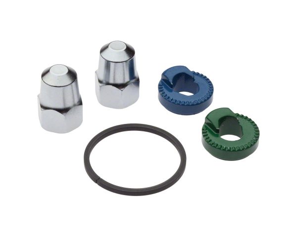 Shimano Rear Hub Nuts, Cog Snap Ring, & Non-Turn Washers (Alfine and Nexus) (For Vertical Dropouts)