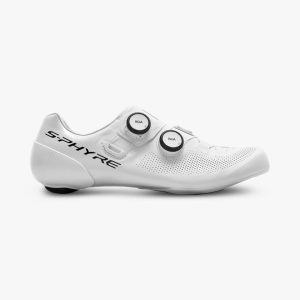 Shimano SH-RC903 S-PHYRE Road Bike Shoes (White) (41.5)