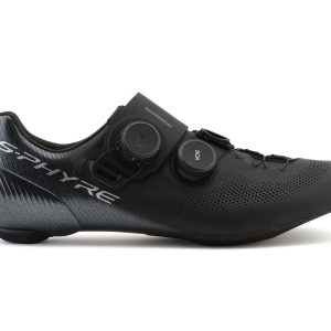 Shimano SH-RC903E S-PHYRE Road Bike Shoes (Black) (Wide Version) (42) (Wide)