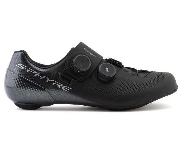 Shimano SH-RC903E S-PHYRE Road Bike Shoes (Black) (Wide Version) (42) (Wide)