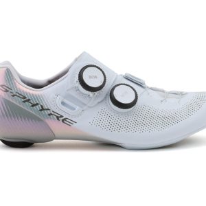 Shimano SH-RC903W Women's S-PHYRE Road Bike Shoes (White) (40)