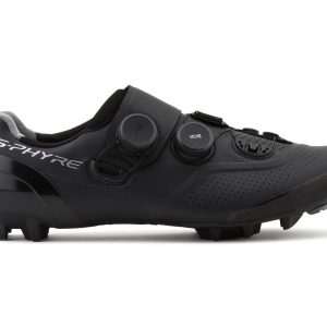 Shimano SH-XC902E S-PHYRE Mountain Bike Shoes (Black) (Wide Version) (40) (Wide)