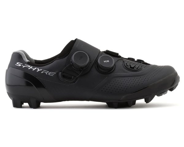 Shimano SH-XC902E S-PHYRE Mountain Bike Shoes (Black) (Wide Version) (40) (Wide)