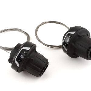 Shimano SL-RV400 Revo Twist Shifter (Black) (Pair) (3 x 8 Speed)