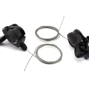 Shimano SL-TX30 Tourney Shifter Set (Black) (Pair) (3 x 7 Speed)