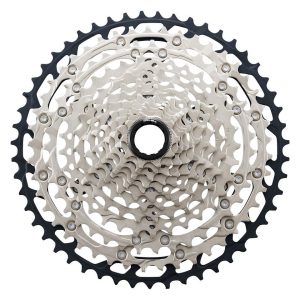 Shimano SLX CS-M7100 Cassette (Silver/Black) (12 Speed) (Micro Spline) (10-45T)