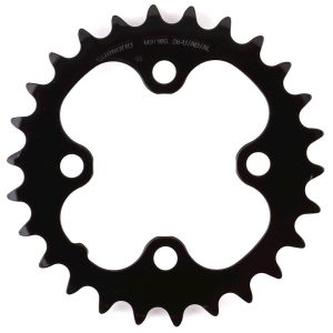 Shimano SLX M660/5 Chainrings (Black) (3 x 9 Speed) (64mm BCD) (Inner) (26T)