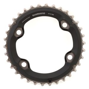 Shimano SLX M7000-11 Chainrings (Black) (2 x 11 Speed) (Outer) (34T)