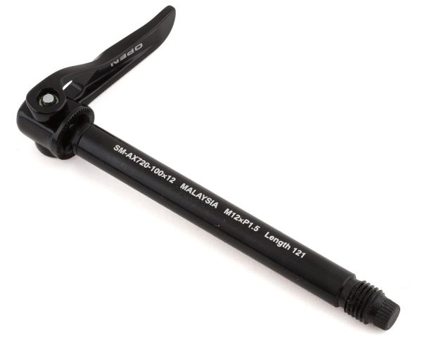 Shimano SM-AX720 Quick Release E-Thru Axle (Black) (121mm) (12 x 100mm) (1.5mm)