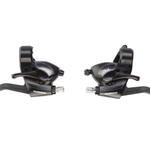 Shimano ST-EF41 Brake/Shift Levers (Black) (Pair) (3 x 7 Speed)