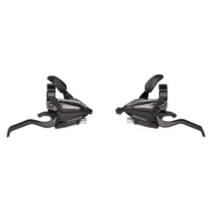 Shimano ST-EF500 Brake/Shift Levers (Black) (Pair) (2 Finger) (3 x 8 Speed)