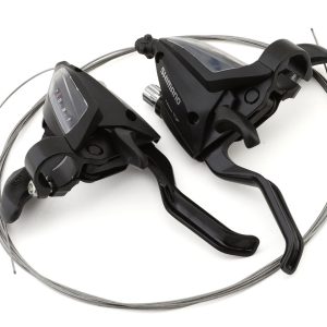 Shimano ST-EF500 Brake/Shift Levers (Black) (Pair) (4 Finger) (2 x 7 Speed)