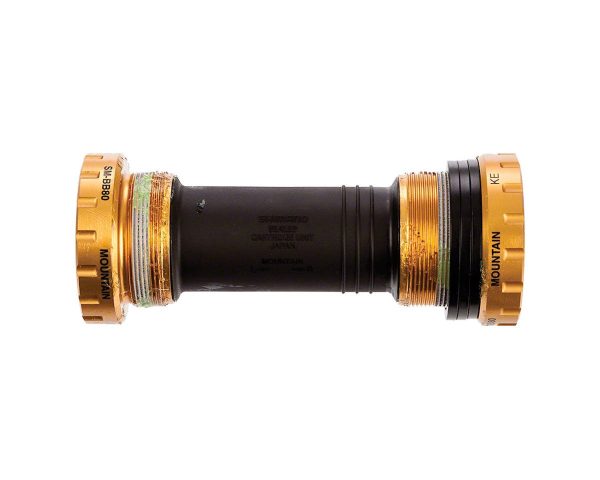 Shimano Saint BB80B Mountain Bottom Bracket (Gold) (BSA) (68/73mm) (24mm Spindle)