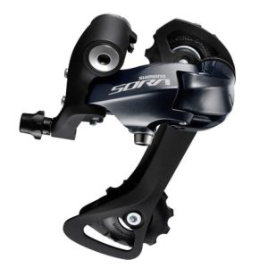 Shimano Sora R3000 Rear Derailleur - 9 Speed - Grey / 9 Speed / Short Cage SS