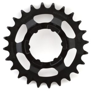 Shimano Steps CS-C7000 Single Sprocket for E-Bike (Black) (24T) (Shimano Nexus Hubs)