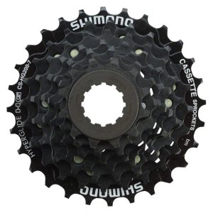 Shimano Tourney CS-HG200-7 Cassette (Black) (7 Speed) (Shimano HG) (12-28T)