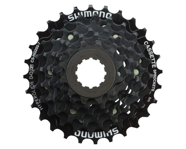 Shimano Tourney CS-HG200-7 Cassette (Black) (7 Speed) (Shimano HG) (12-28T)