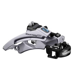 Shimano Tourney FD-TX800 Front Derailleur (3 x 7/8 Speed) (63 - 66deg) (FD-TX800-TS3) (28.6/31.8/34.9m