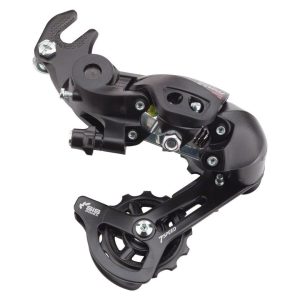 Shimano Tourney RD-A070 Rear Derailleur (Black) (7 Speed) (Short Cage) (w/ Frame Hanger) (Smart Cage