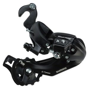 Shimano Tourney RD-TY300 Rear Derailleur (Black) (6/7 Speed) (Long Cage) (BMX/Track Frame Hanger) (S