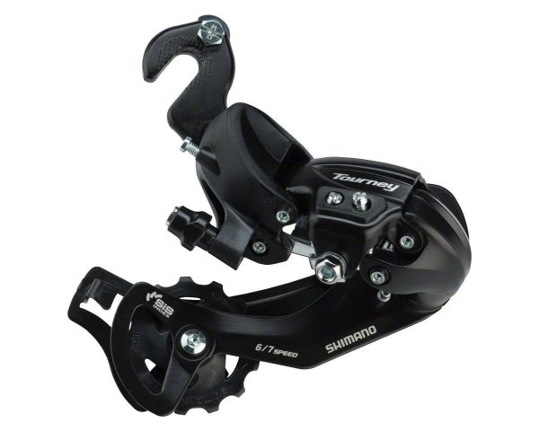 Shimano Tourney RD-TY300 Rear Derailleur (Black) (6/7 Speed) (Long Cage) (BMX/Track Frame Hanger) (S