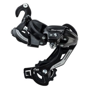 Shimano Tourney RD-TY500 Rear Derailleur (Black) (6/7 Speed) (Long Cage) (BMX/Track Frame Hanger) (S