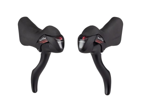 Shimano Tourney ST-A070/A073 STI Brake/Shift Levers (Black) (Pair) (2 x 7 Speed)