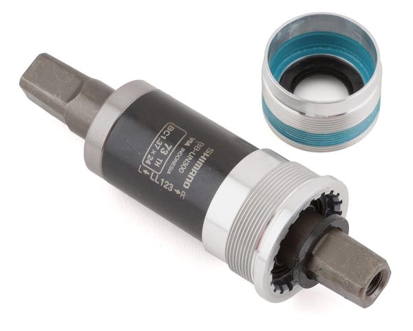 Shimano UN300 Square Taper English MTB Bottom Bracket (Silver) (BSA) (73mm) (123mm)