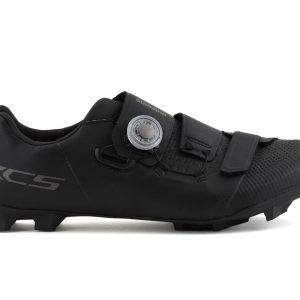 Shimano XC5 Mountain Bike Shoes (Black) (Wide Version) (40) (Wide)