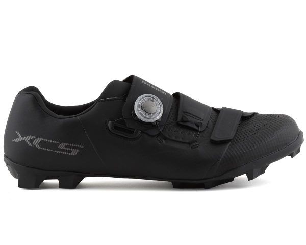 Shimano XC5 Mountain Bike Shoes (Black) (Wide Version) (46) (Wide)