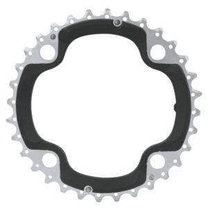 Shimano XT M770/780 10 Speed Chainring - Silver / 24 / 4 Arm, 64mm