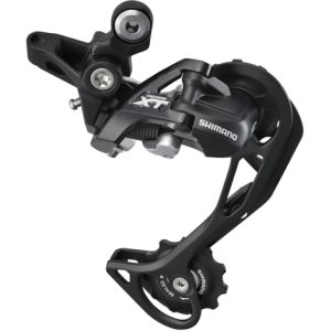 Shimano XT M781 10 Speed Rear Derailleur - Black / 10 Speed / Medium Cage GS