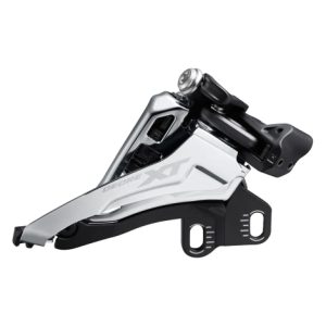 Shimano XT M8100 Front Derailleur - 2x12 Speed - Black / Double / E-Type Mount