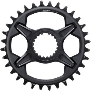 Shimano XT M8100 / M8130 Single Chainring - 12 Speed - Black / 32 / Direct Mount / 12 Speed