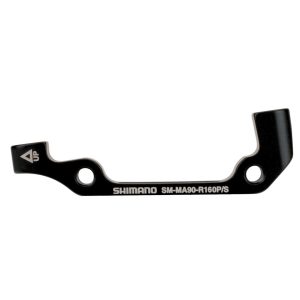 Shimano XTR Disc Brake Adapters (Black) (R160P/S) (IS Mount) (160mm Rear)