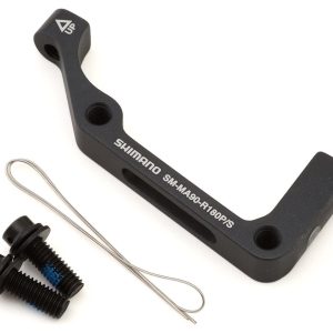 Shimano XTR Disc Brake Adapters (Black) (R180P/S) (IS Mount) (180mm Rear)