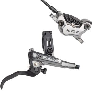 Shimano XTR M9120 Hydraulic Disc Brake Set (Silver) (Post Mount) (Left) (Caliper Included)