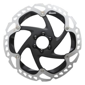 Shimano XTR RT-MT905 IceTech Disc Brake Rotor (Black/Silver) (180mm) (6-Bolt)