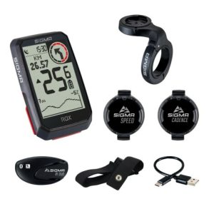 Sigma ROX 4.0 GPS Cycle Computer With Sensor Set - Black / GPS / Sensor Set