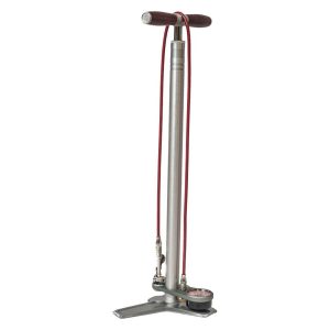 Silca SuperPista Ultimate Hiro Edition Floor Pump (Silver)