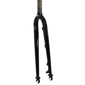 Soma Straight Blade CX Fork (Black) (Disc) (QR) (Straight) (44mm Rake)