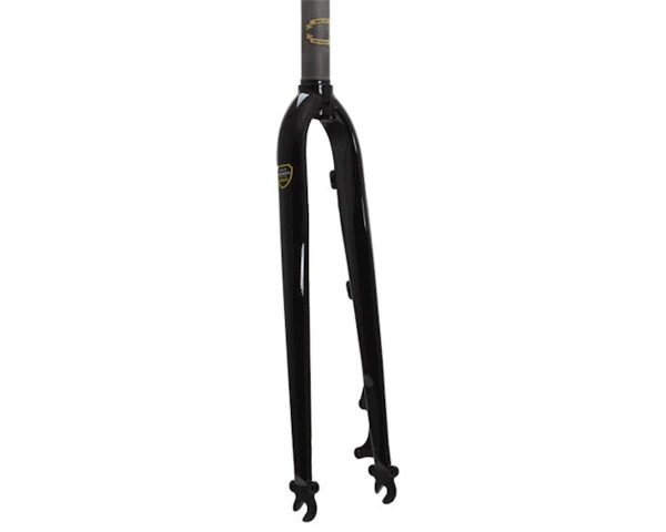 Soma Straight Blade CX Fork (Black) (Disc) (QR) (Straight) (44mm Rake)