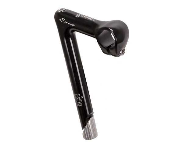 Soma Sutro Quill Stem (Black) (26.0mm) (80mm) (17deg) (1" Threaded Steerer)