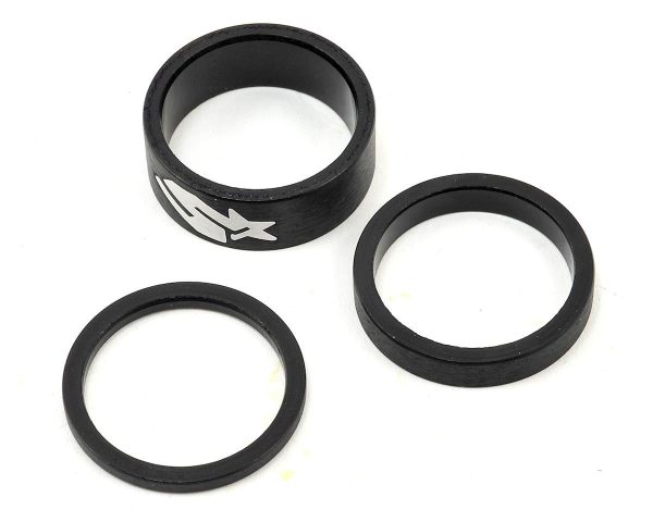 Spank Headset Spacer Kit (Black) (1-1/8") (3/6/12mm)