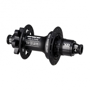 Spank | Hex Drive Boost Rear Hub | Black | 32H, J-Type, 12X148, Sram Xd