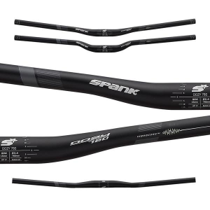 Spank | Oozy 780 Vibrocore Handlebar | Black/blue | 15Mm Rise, 31.8Mm Clamp | Aluminum